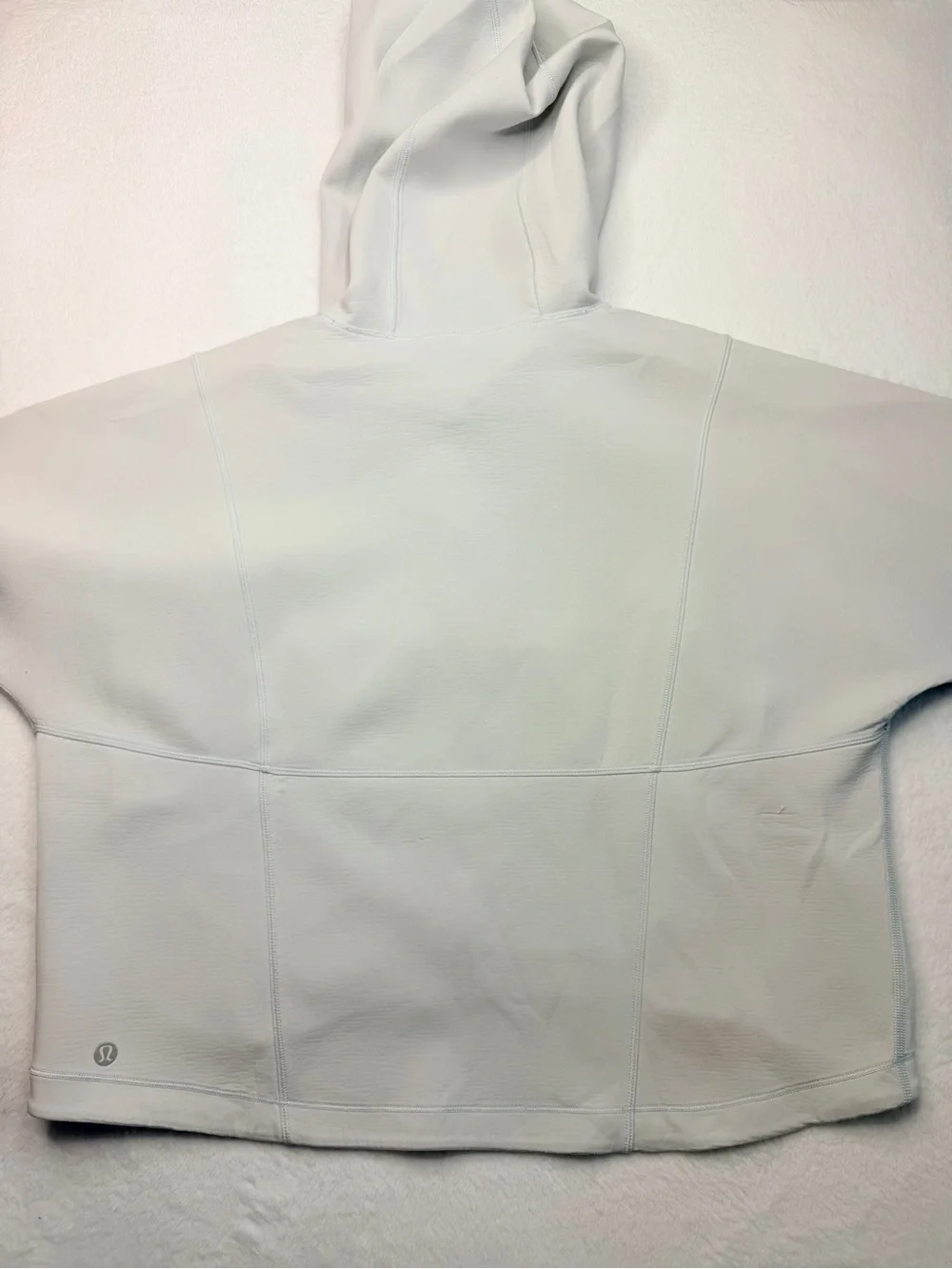 Lululemon Athletic Cropped Blue hoodie Sweatshirt Size 6